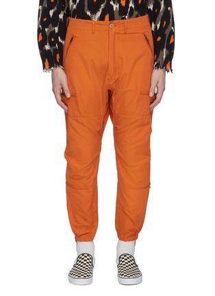 Main View - Click To Enlarge - R13 - Panelled zip jogging pants