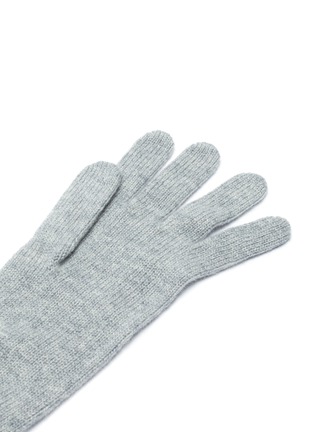 Detail View - Click To Enlarge - JOHNSTONS OF ELGIN - Short cuff cashmere gloves