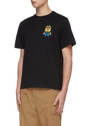 Detail View - Click To Enlarge - 8-BIT - x Minions 'Floating Mini's' cotton T-shirt