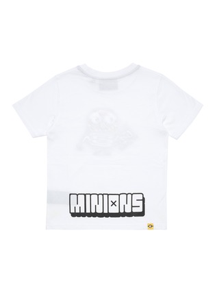 Figure View - Click To Enlarge - 8-BIT - x Minions 'Mini Bob' cotton kids T-shirt