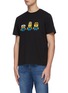 Detail View - Click To Enlarge - 8-BIT - x Minions 'Tiny Together' cotton T-shirt