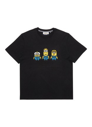 Main View - Click To Enlarge - 8-BIT - x Minions 'Tiny Together' cotton T-shirt