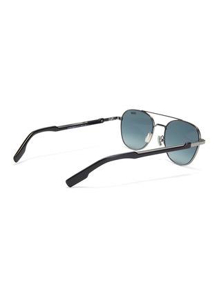 Figure View - Click To Enlarge - DIOR - Diorstreet2 Ruthen metal frame aviator sunglasses