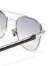 Detail View - Click To Enlarge - DIOR - Diorstreet2 metal frame aviator sunglasses