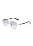 Main View - Click To Enlarge - DIOR - Diorstreet2 metal frame aviator sunglasses