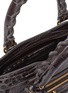 Detail View - Click To Enlarge - BALENCIAGA - 'Nano City AJ' croc embossed leather bag