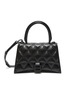 Main View - Click To Enlarge - BALENCIAGA - 'Hourglass S' quilted leather shoulder bag