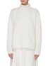Main View - Click To Enlarge - SWAYING - Turtleneck embroidered panel sweater