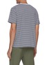 Back View - Click To Enlarge - NANAMICA - Stripe coolmax jersey T-shirt