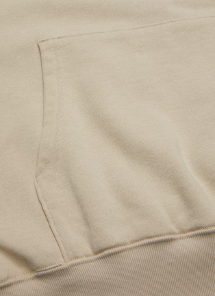  - NANAMICA - Raglan sleeve kangaroo pocket cotton blend sweater