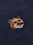  - MAISON KITSUNÉ - Fox embroidered classic shirt