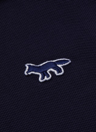  - MAISON KITSUNÉ - Fox embroidered polo shirt