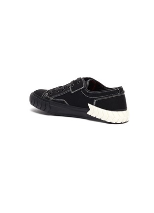  - BOTH - 'Tyres Deconstruct' contrast topstitch sneakers