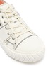 Detail View - Click To Enlarge - BOTH - 'Tyres Deconstruct' contrast topstitch sneakers