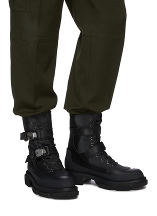 Figure View - Click To Enlarge - BOTH - 'Gao' harness military boots