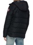 Back View - Click To Enlarge - CANADA GOOSE - 'Hybridge' colourblock panel hooded puffer jacket