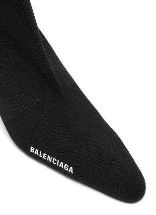 Detail View - Click To Enlarge - BALENCIAGA - Sock Heel Ankle Boots