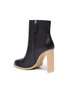  - CULT GAIA - 'KATHY' Wood Sole Blade Heel Ankle Boots