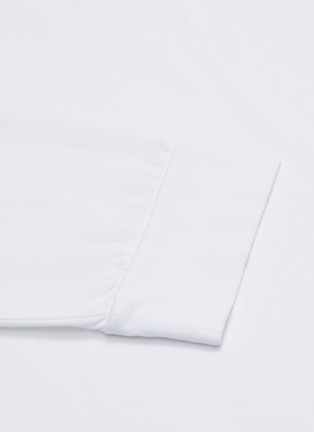  - MARNI - Logo print long sleeve organic cotton T-shirt
