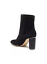 Detail View - Click To Enlarge - RODO - Wicker heel suede boots