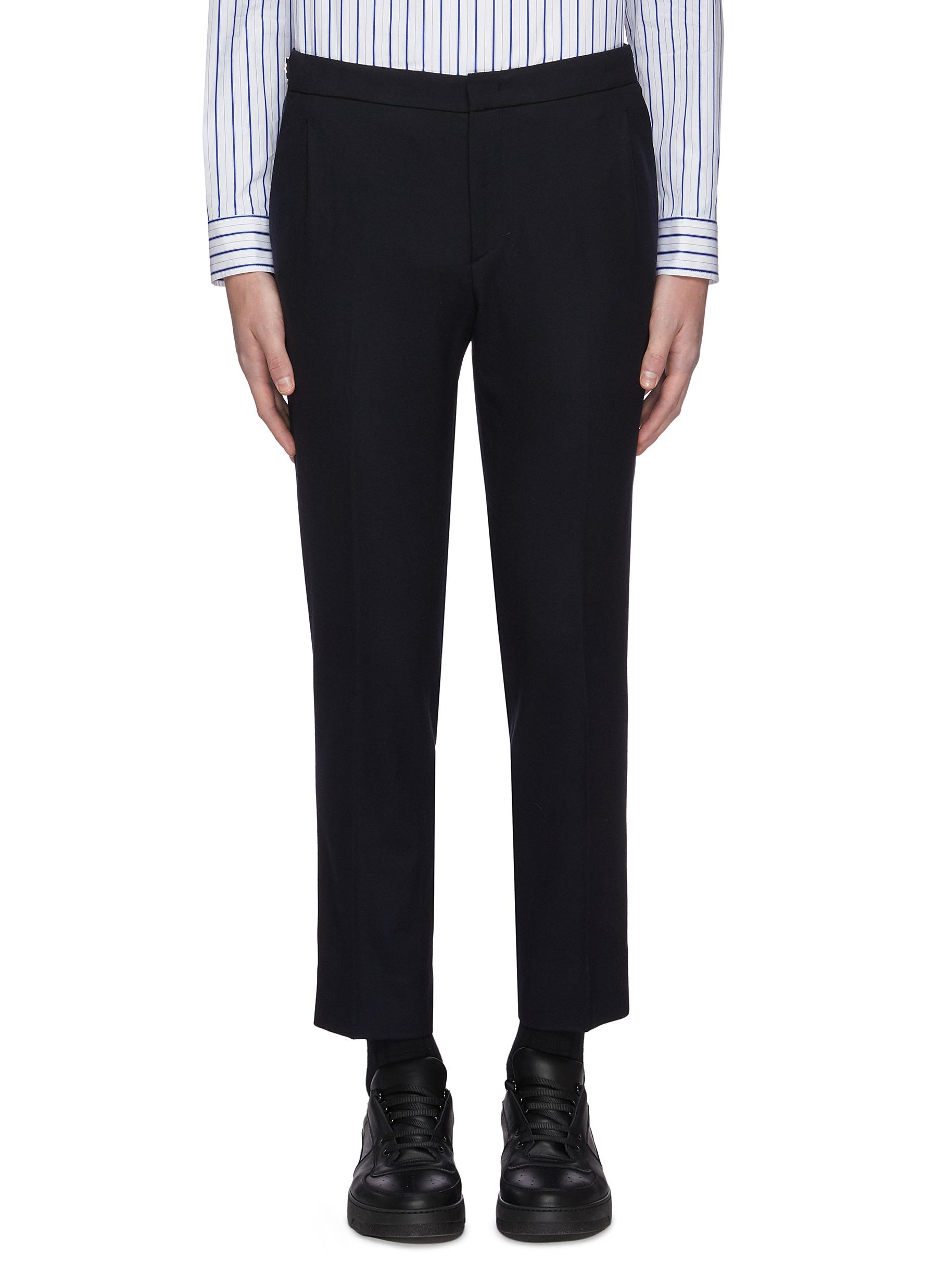 tapered suit pants mens