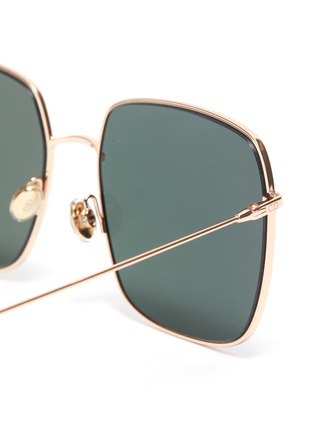 Detail View - Click To Enlarge - DIOR - DiorStellaire1 square metal frame sunglasses