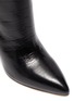 Detail View - Click To Enlarge - PARIS TEXAS - Croc embossed leather ankle boots