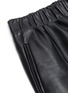  - GANNI - Tapered leg leather pants