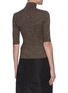 Back View - Click To Enlarge - GANNI - Glitter knit rollneck sweater