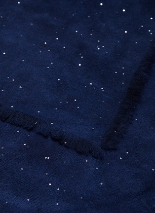 Detail View - Click To Enlarge - AMA PURE - Starlight cashmere scarf