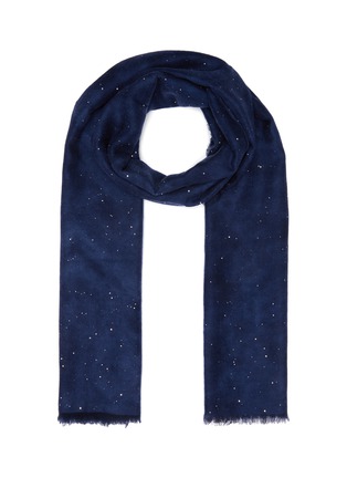 Main View - Click To Enlarge - AMA PURE - Starlight cashmere scarf