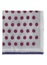 Detail View - Click To Enlarge - AMA PURE - Dolce Vita polka dot cashmere scarf