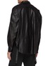 Back View - Click To Enlarge - JUUN.J - Leather overshirt