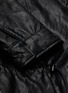  - JUUN.J - Hood zip leather coat