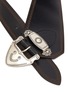 Detail View - Click To Enlarge - ISABEL MARANT - 'Liko' vintage buckle asymmetric leather belt