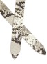 Detail View - Click To Enlarge - ISABEL MARANT - Lecce python print leather belt