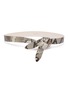 Main View - Click To Enlarge - ISABEL MARANT - Lecce python print leather belt