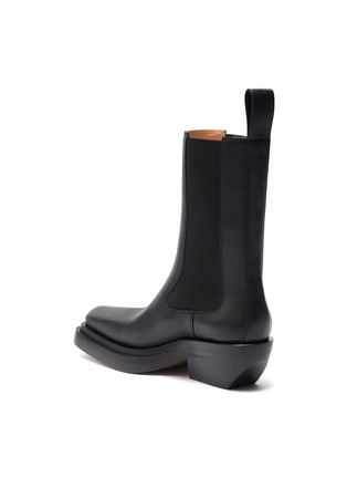  - BOTTEGA VENETA - 'Camperos' square toe leather boots