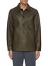 Main View - Click To Enlarge - THEORY - 'JARED' Button Front Leather Jacket