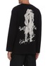 Back View - Click To Enlarge - YOHJI YAMAMOTO - Long sleeve knit top