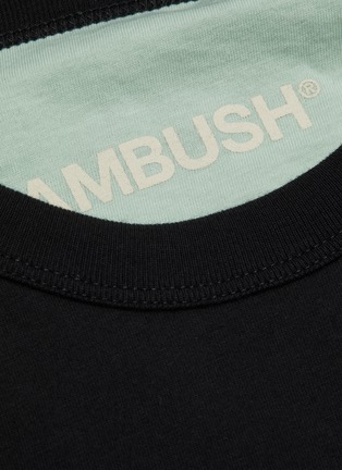  - AMBUSH - Contrast collar reversible T-shirt
