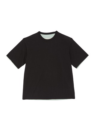 Main View - Click To Enlarge - AMBUSH - Contrast collar reversible T-shirt