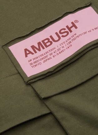  - AMBUSH - New Waist Pocket Cotton T-shirt