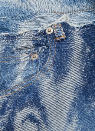  - AMBUSH - Hybrid Jacquard Print Cuff Jeans