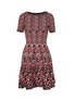 Main View - Click To Enlarge - ALAÏA - 'Plumeria' short sleeve dress