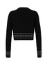 Back View - Click To Enlarge - ALAÏA - 'Briolette' perforated panel cardigan