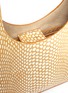 Detail View - Click To Enlarge - STAUD - 'Rey' top handle snake embossed leather shoulder bag