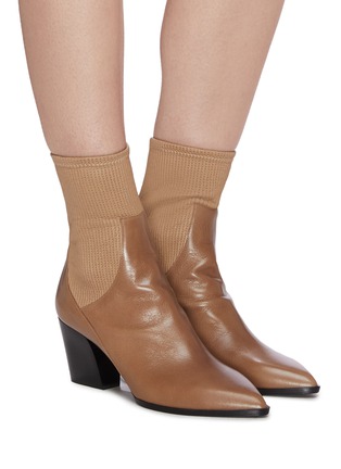 Figure View - Click To Enlarge - PIERRE HARDY - Rodeo calfskin leather boots
