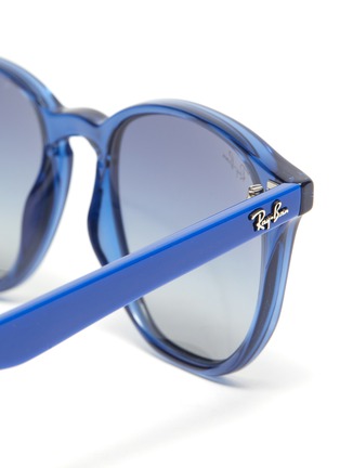 Detail View - Click To Enlarge - RAY-BAN - Angular acetate frame gradient kids sunglasses