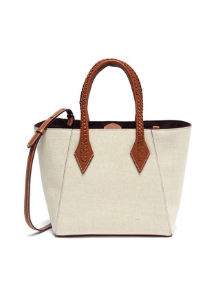 Main View - Click To Enlarge - MÉTIER - 'Perriand' medium leather tote bag